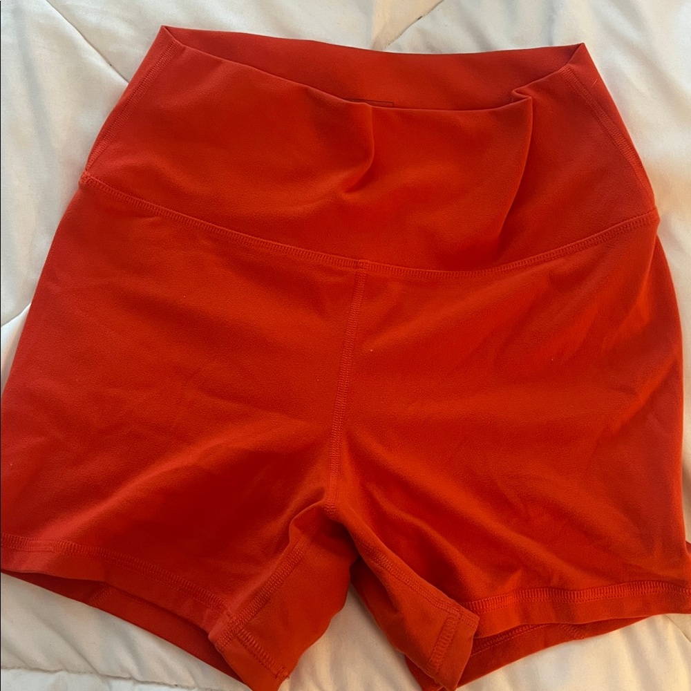 Fleo Vibrant Orange Shorts